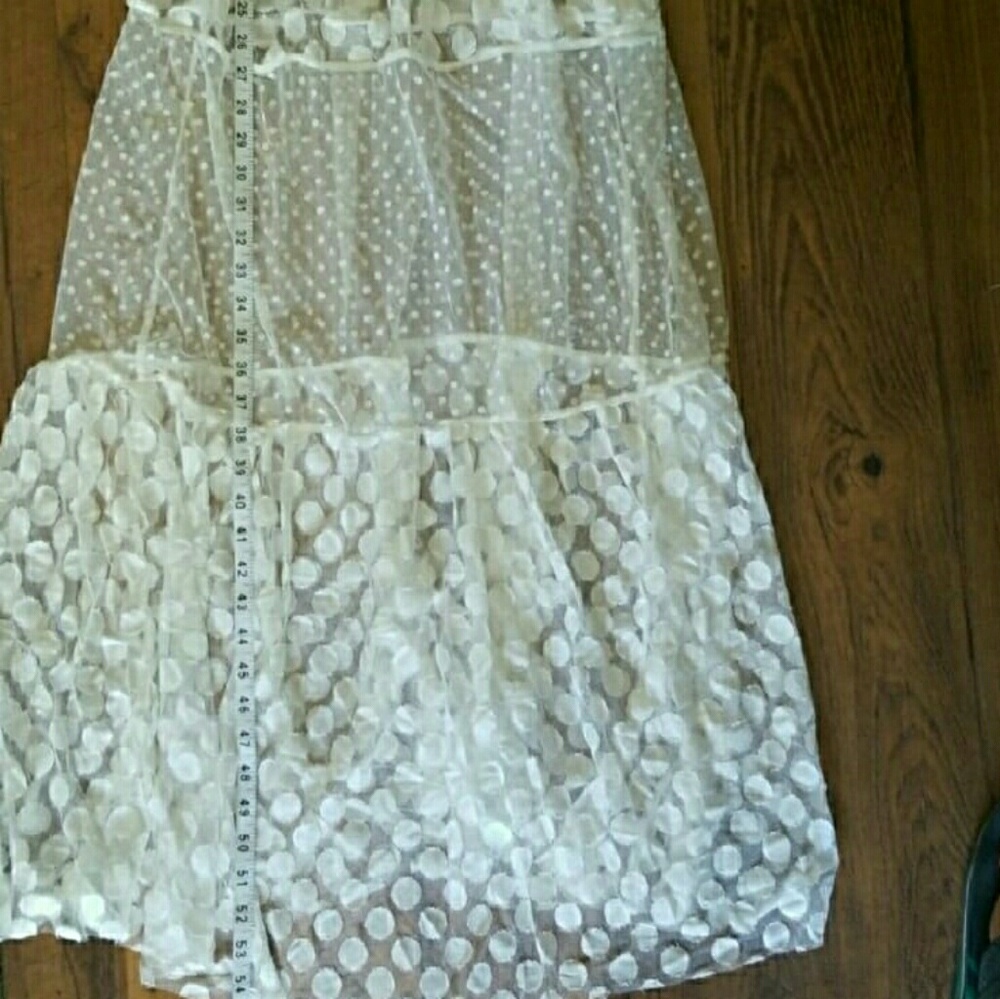 Beach dress Lace Crochet Chiffon Dress Summer Beac - Picture 4 of 4